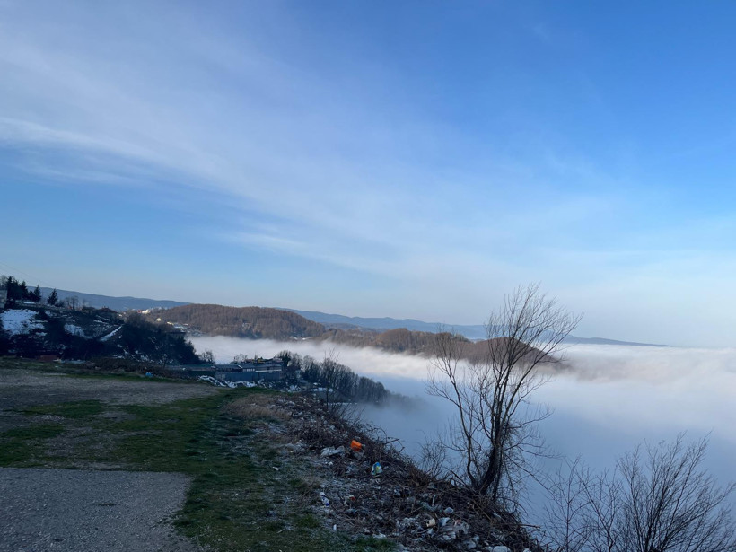 Sis bulutları Bolu Dağı&rsquo;nı esir aldı: İstanbul-Ankara arası trafik g&ouml;r&uuml;ş mesafesi d&uuml;şt&uuml; - Resim : 1