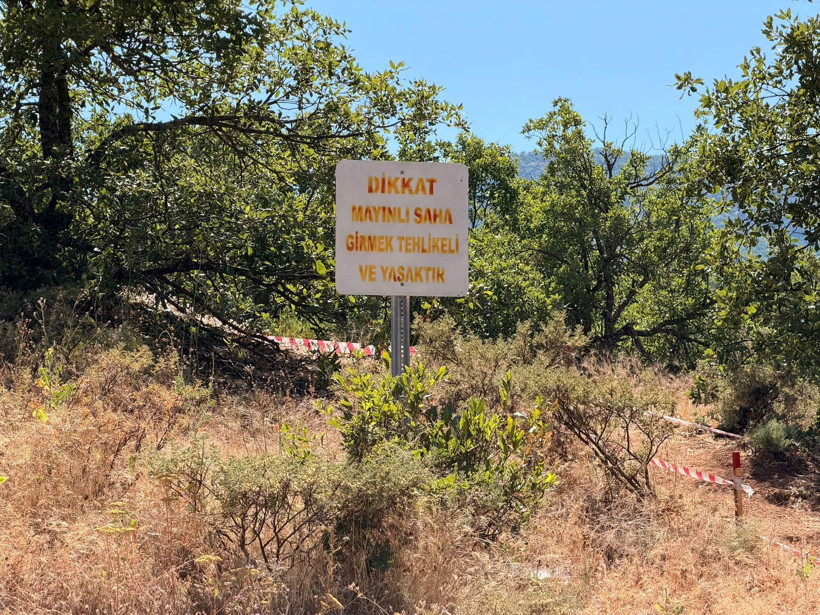 Jandarma dağlarda adım adım ilerliyor: Toprağın altında saklı tehlike tek tek temizleniyor - Resim: 2
