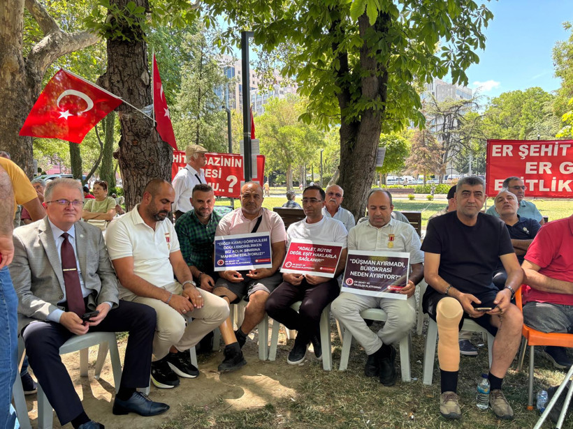 Gaziler Güvenpark'ta nöbette: 