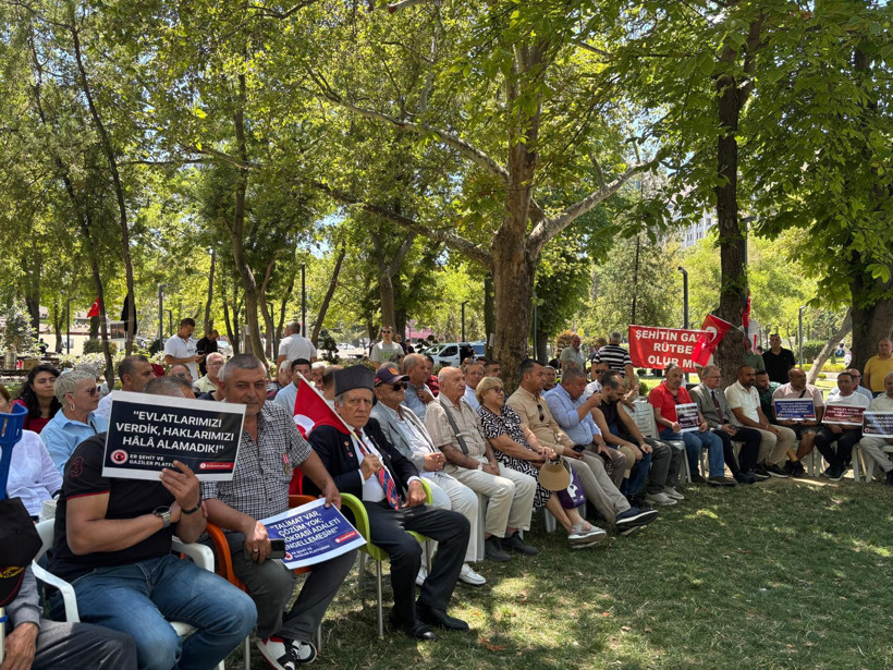 Gaziler Güvenpark'ta nöbette: 