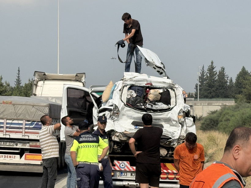Otoyolda ölümcül çarpışma: Anne ve oğlu aynı kaderi yaşadılar: Mersin’de katliam gibi kaza - Resim : 2