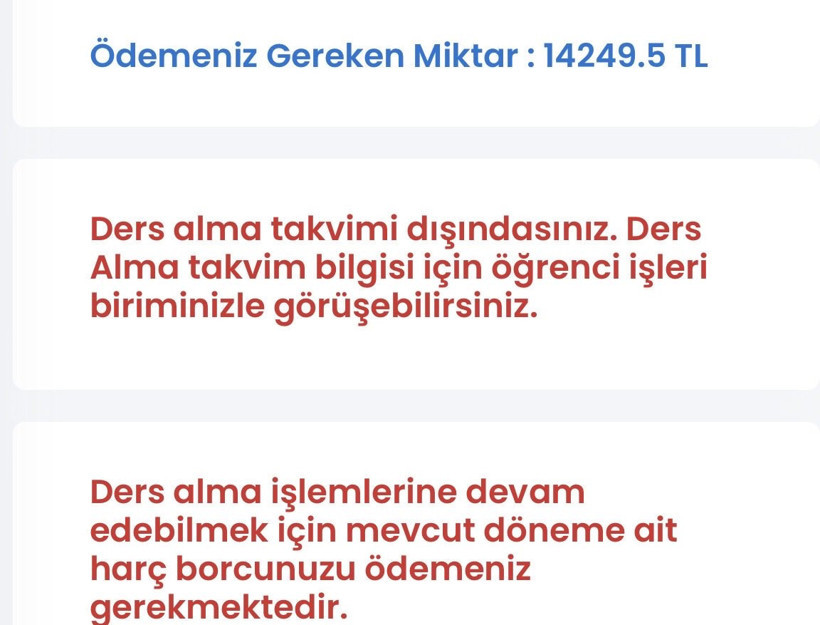 AUZEF kayıt yenileme için sisteme giren öğrencilere büyük şok! Harç ücretlerini görenler gözlerine inanamadı - Resim : 2