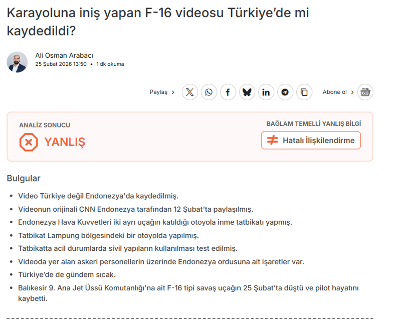 Sosyal medyada yayılan bir iddia daha yanlış çıktı - Resim : 2