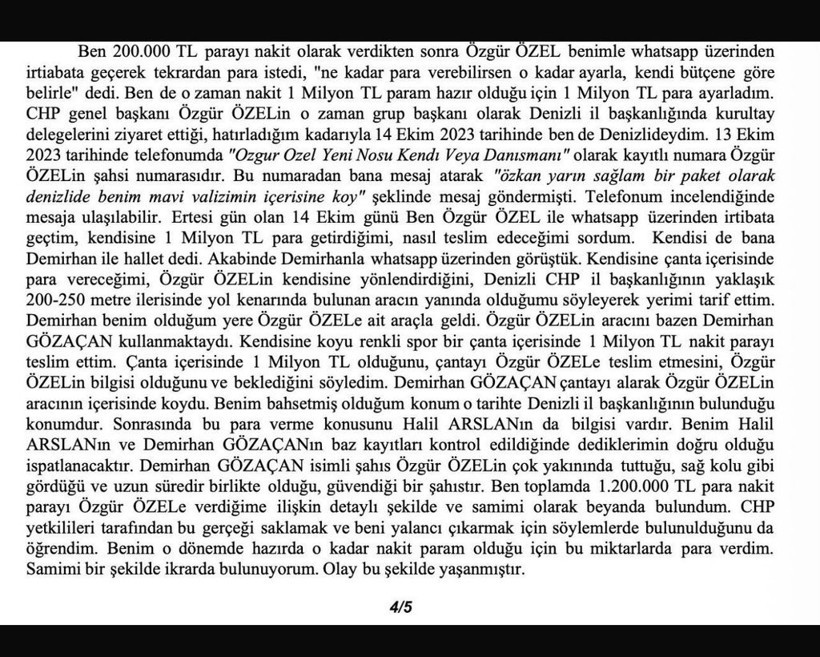&Ouml;zkan Yalım'ın 1 milyon euro r&uuml;şvet iddiasına CHP'den ilk yanıt: Ekran fotoğrafı paylaşılmıştı - Resim : 2