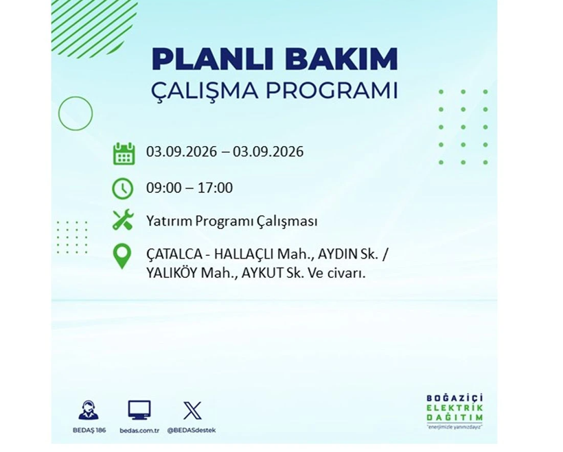BEDAŞ duyurdu: İstanbul’da büyük elektrik kesintisi... İşte kesintinin yaşanacağı yerler - Resim: 5