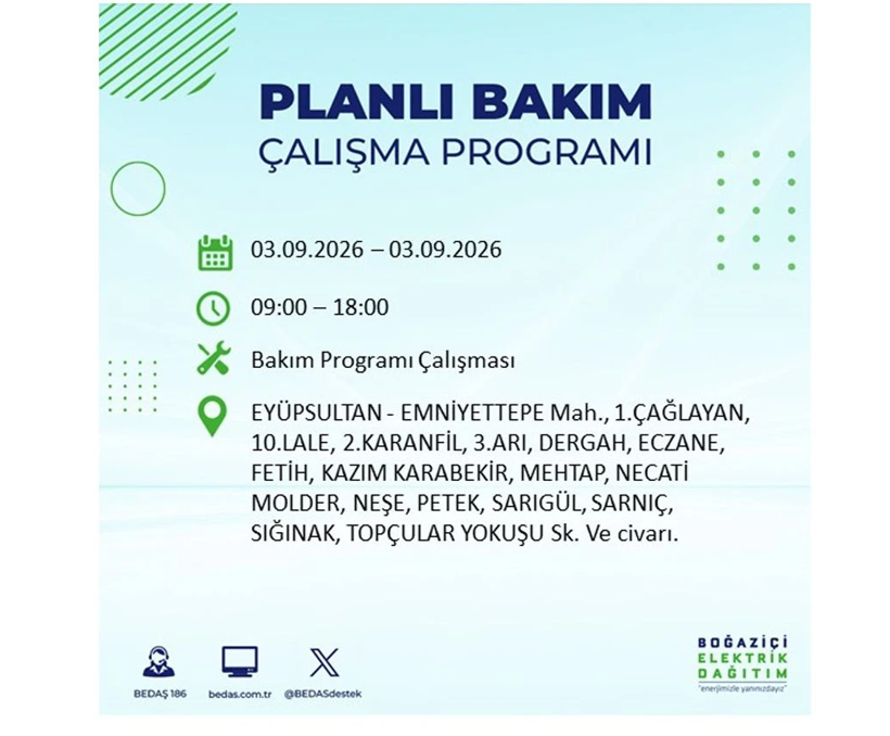 BEDAŞ duyurdu: İstanbul’da büyük elektrik kesintisi... İşte kesintinin yaşanacağı yerler - Resim: 6