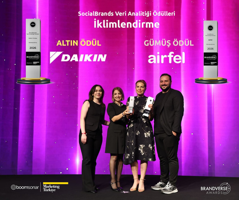 İklimlendirme sektörünün zirvesi Daikin, Brandverse Awards'tan çifte ödülle döndü - Resim : 1