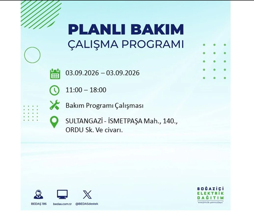 BEDAŞ duyurdu: İstanbul’da büyük elektrik kesintisi... İşte kesintinin yaşanacağı yerler - Resim: 14