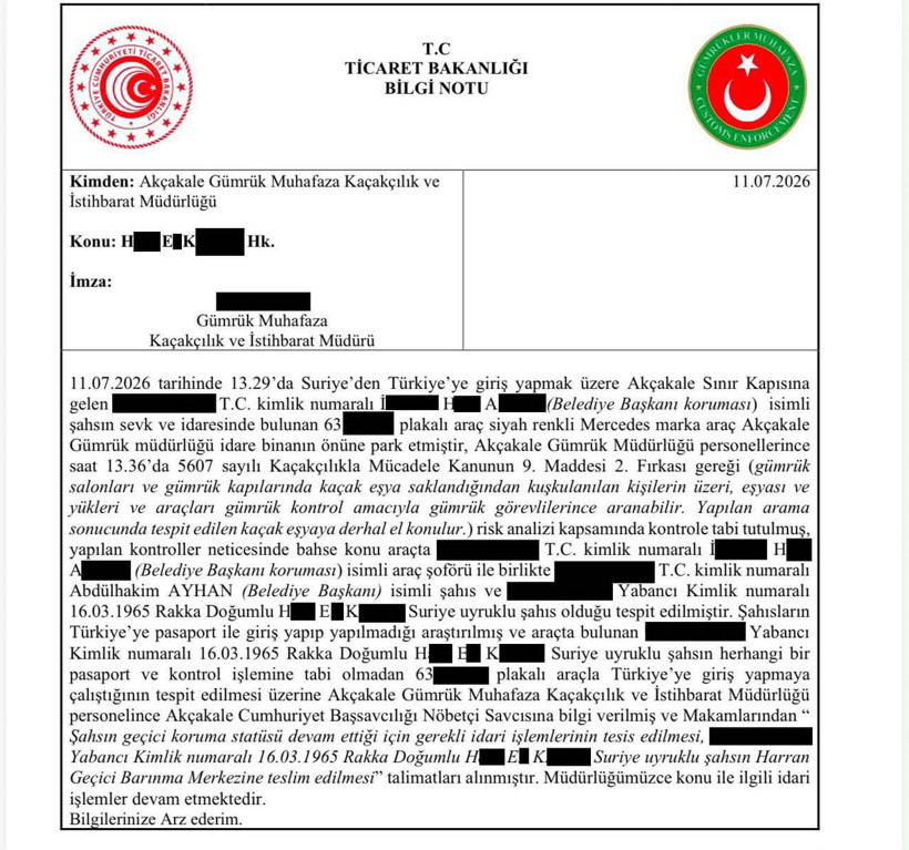 AKP'li belediye başkanın makam aracından kaçak göçmen çıktığı iddiası: CHP'li isimden tepki geldi - Resim : 1