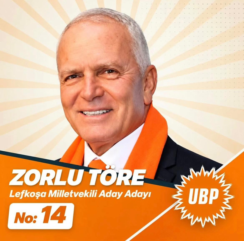 Zorlu Töre, UBP’den yeniden aday adayı oldu - Resim : 1