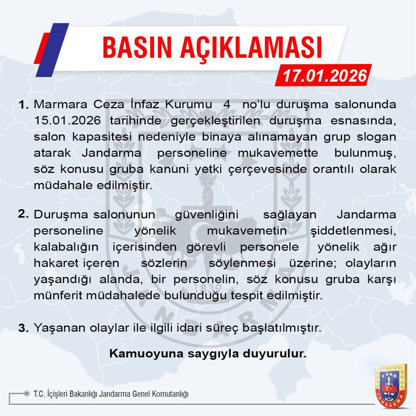 İmamoğlu davasında tepki &ccedil;eken jandarma i&ccedil;in &ldquo;Menzil bağlantısı&rdquo; iddiası - Resim : 1