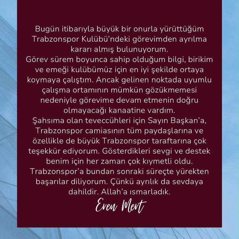 Trabzonspor'un yetenek avcısı görevinden istifa etti - Resim : 2