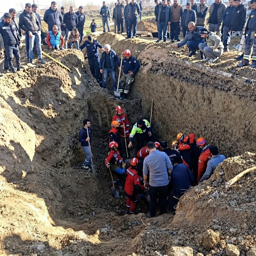 ASKİ’nin çalışmasında acı olay: Muhtar göçük altında can verdi - Resim : 2