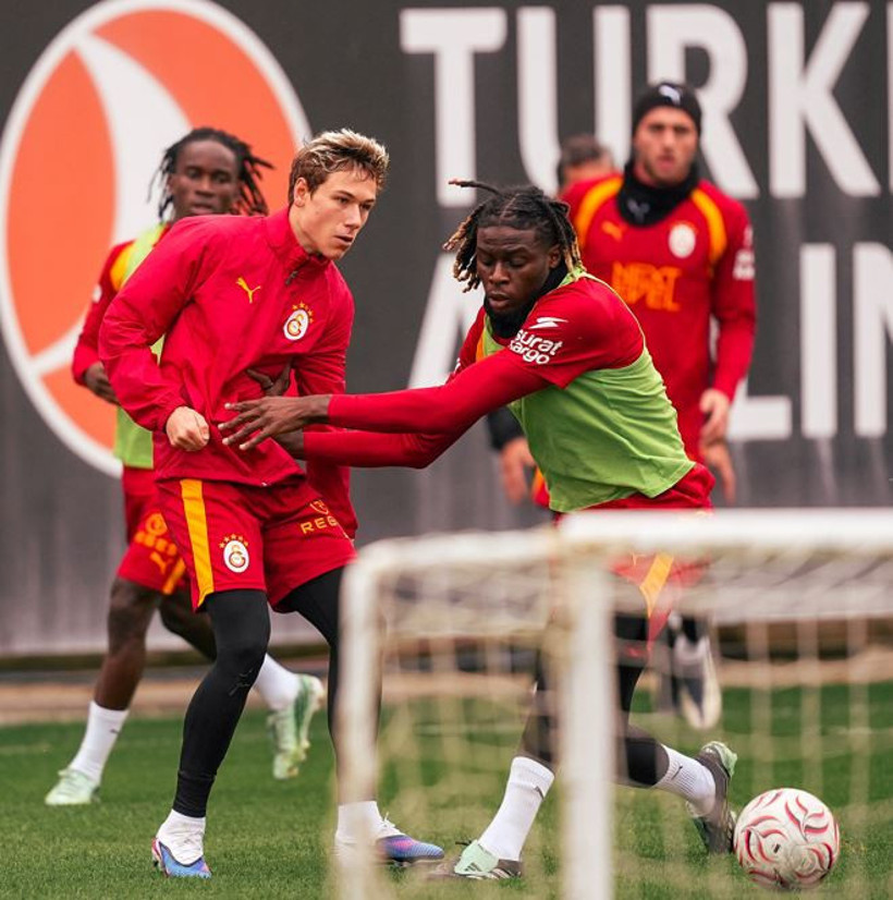 Galatasaray, Konyaspor maçının çalışmalarına başladı - Resim : 1