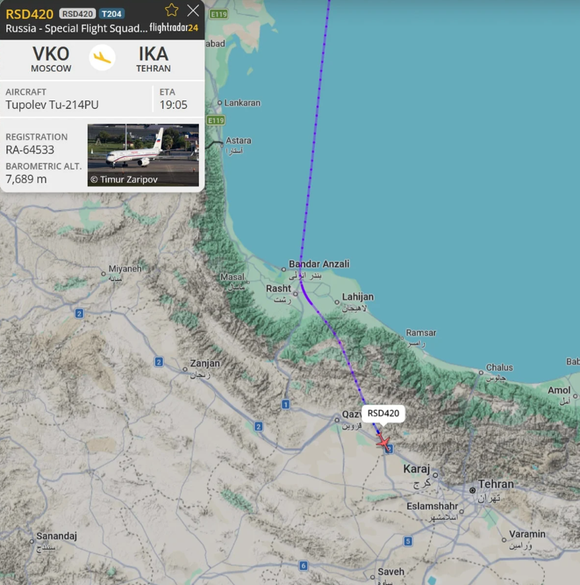 ABD'nin hesaba katmadığı gelişme: 'Kıyamet uçağı' İran'da - Resim : 3