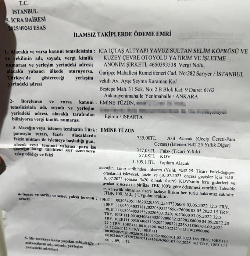 Köyden çıkmayan traktöre 600 kilometre öteden ceza yağdı - Resim : 2