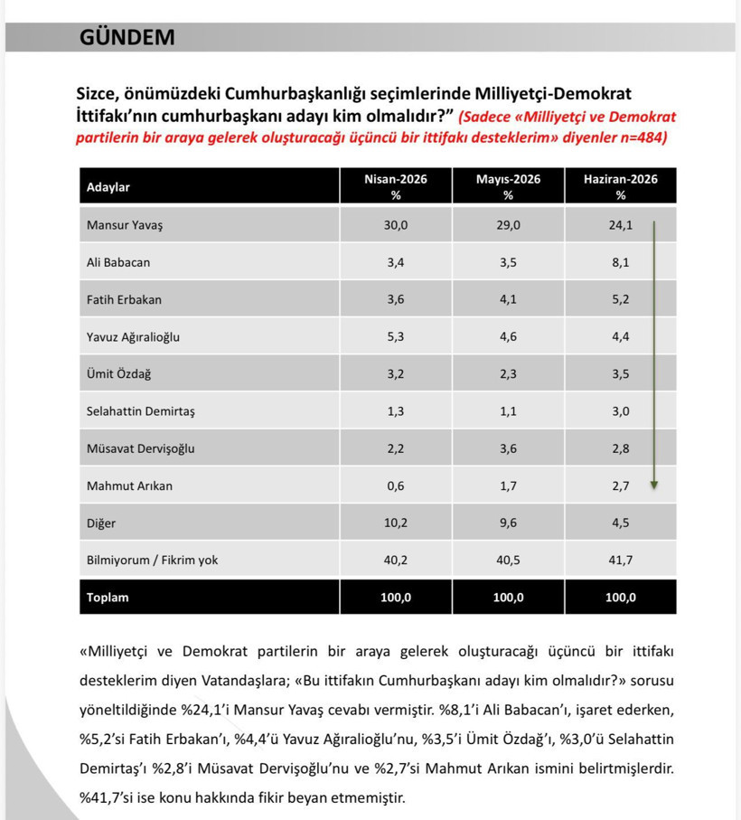 "Üçüncü ittifak" anketinde zirvedeki isim belli oldu: Milliyetçi Demokrat seçmen kimi destekliyor? - Resim: 8
