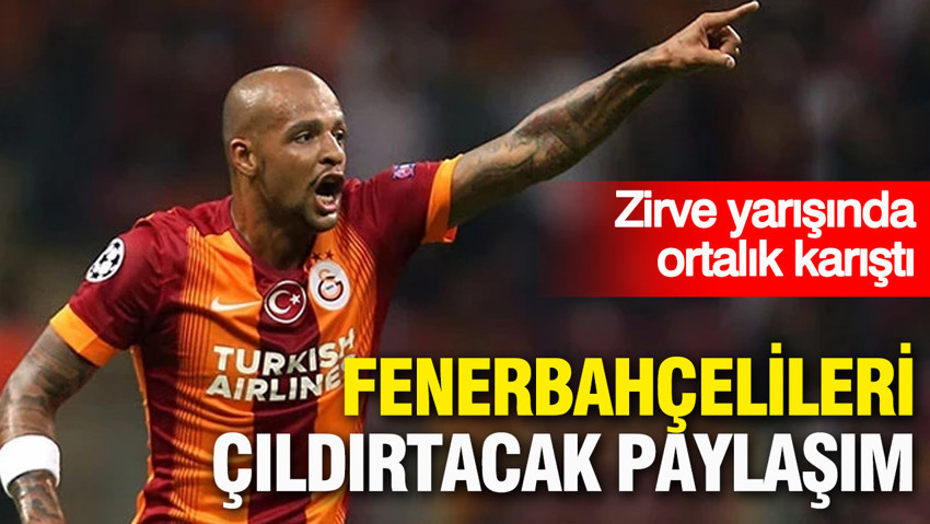 Felipe Melo’dan Fenerbahçelileri çıldırtacak paylaşım: Zirve yarışında puan kaybı sonrası ortalık karıştı