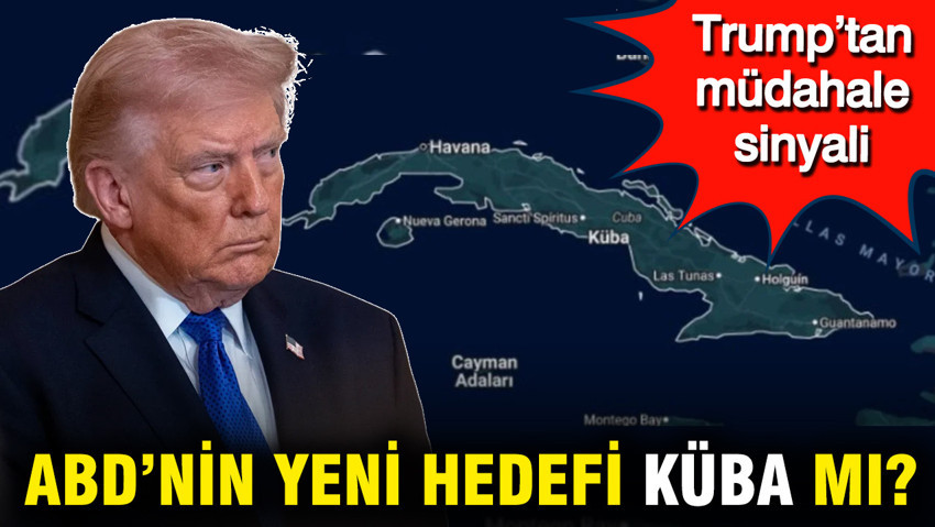 Trump’tan yeni müdahale sinyali: ABD’nin yeni hedefi Küba mı?