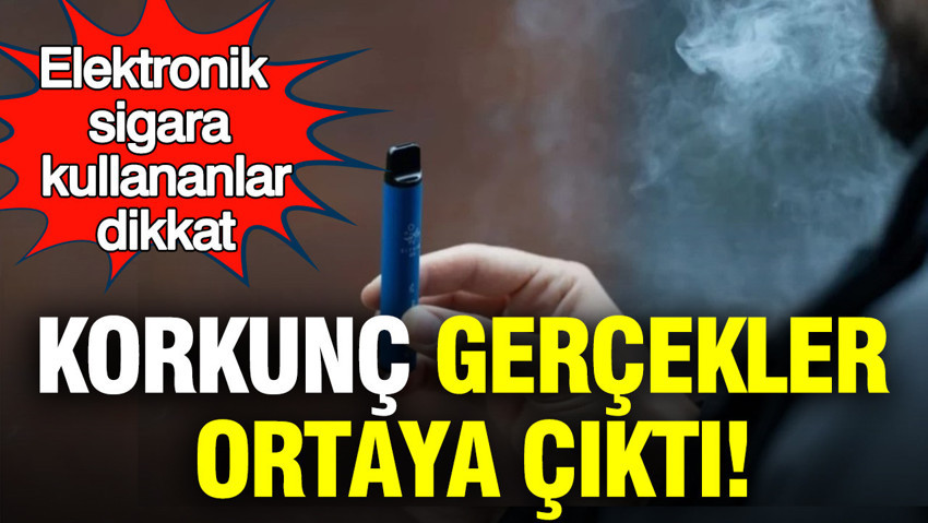 Elektronik sigara kullananlar dikkat: 20 yıllık süre doldu, korkunç gerçekler ortaya çıktı