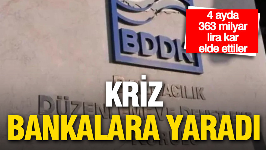 Bankaların 4 aylık kârı 363,6 milyar liraya ulaştı