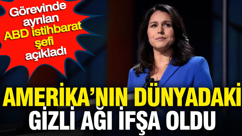Görevinde ayrılan ABD istihbarat şefi açıkladı: Amerika’nın dünyadaki gizli ağı ifşa oldu