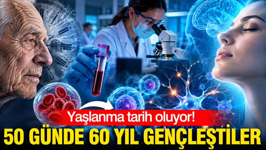 Almanya'da yapılan çalışmada hücreler 50 günde 60 yıl gençleşti