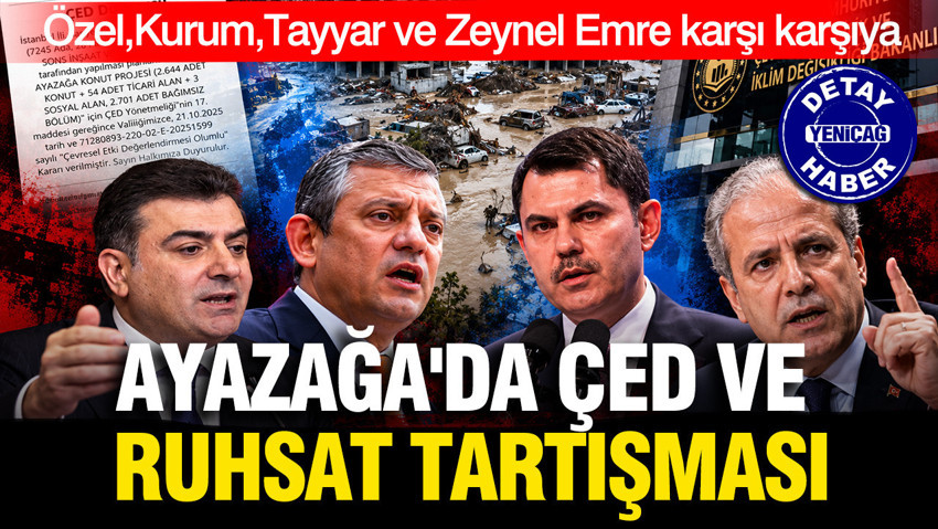 Ayazağa'da ÇED ve ruhsat tartışması: Özel, Kurum, Tayyar ve Zeynel Emre karşı karşıya