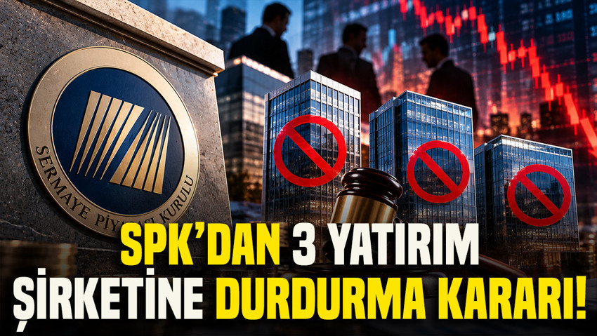 SPK’dan 3 yatırım şirketine durdurma kararı: Alnus Yatırım, Bulls Yatırım ve Pusula Yatırım