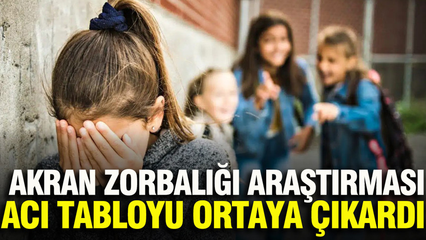 Akran zorbalığı araştırması: Olayların yüzde 95'i okulda yaşanıyor