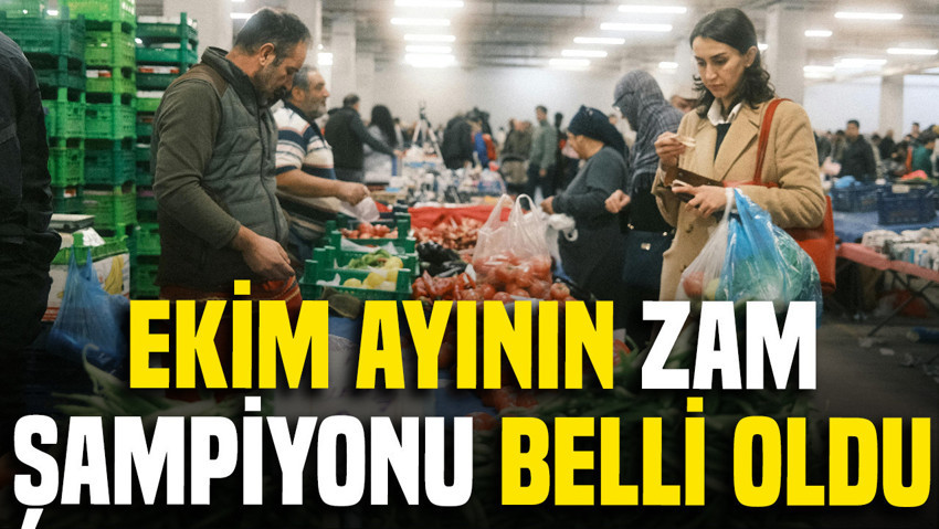 WEB TÜFE ölçümlerine göre ekim ayının zam şampiyonu yüzde 31,59 ile domates oldu