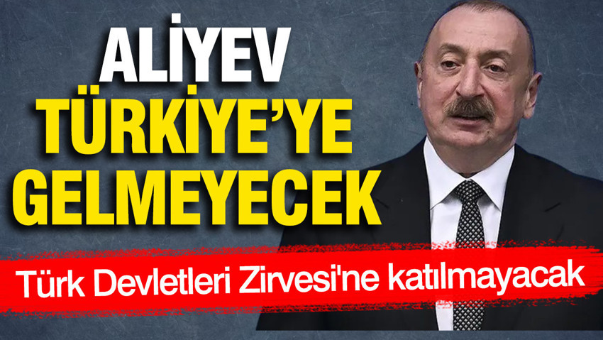 Aliyev Türkiye'ye gelmeyecek: Yoğun programı gerekçe gösterildi