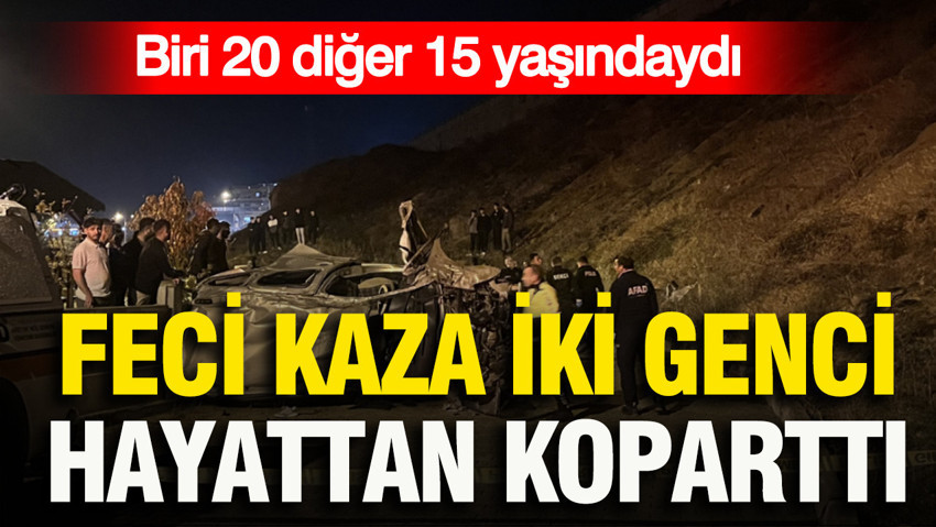 Erzurum Oltu'da araç şarampole yuvarlandı: 2 kişi öldü, 2 kişi ağır yaralandı