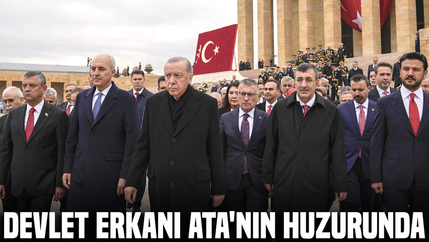 Siyasi parti liderleri ve Erdoğan Ata'nın huzurunda: "Türkiye Yüzyılı" mesajı: Milli davamızdır