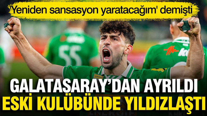 Yusuf Demir Rapid Wien'de yeniden kendini buldu: 17 maçta 12 gole katkı sağladı