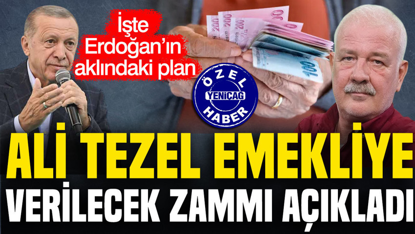 Ali Tezel, Erdoğan’ın aklındaki planı açıkladı: ‘Emekliye 3-4 bin lira verecekler’