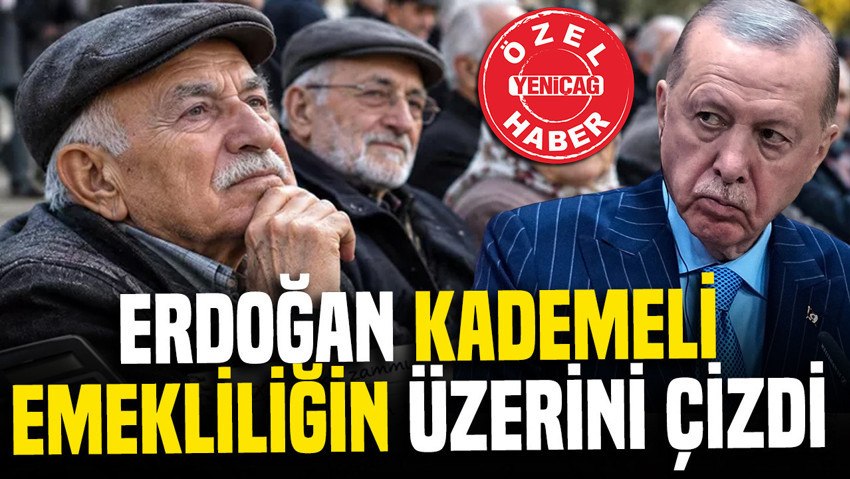 Erdoğan'dan kademeli emekliliğe veto: Bütçeye ağır yük