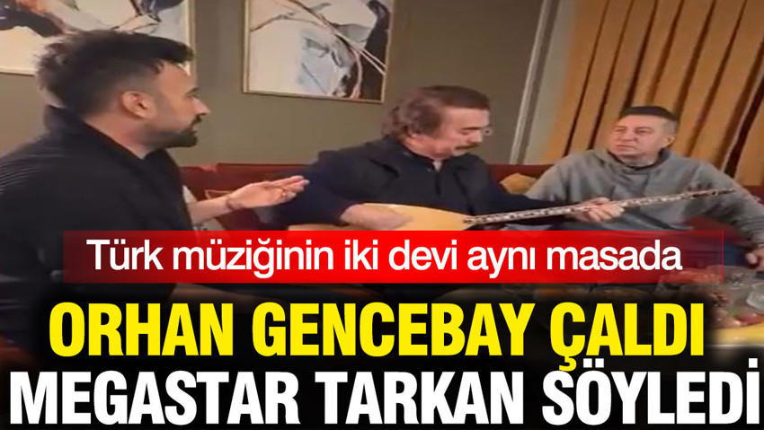 Orhan Gencebay ve Megastar Tarkan Hatasız Kul Olmaz şarkısını söyledi: İki sanatçı bir araya geldi