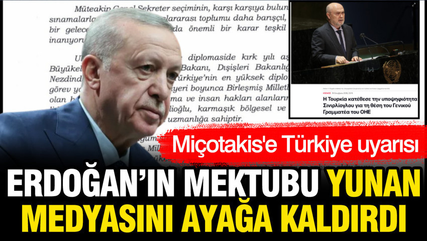 Yunan basınından Miçotakis'e Türkiye uyarısı: BM'de Türk yetkili kabul edilemez