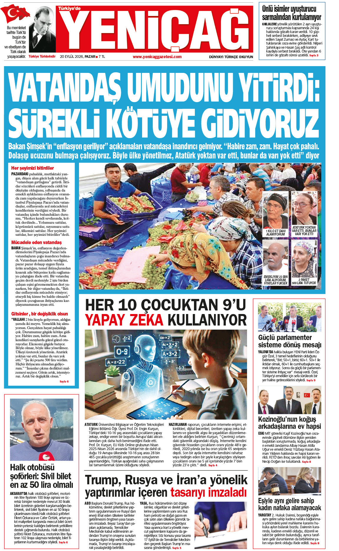 20 Eylül 2026 Pazar
