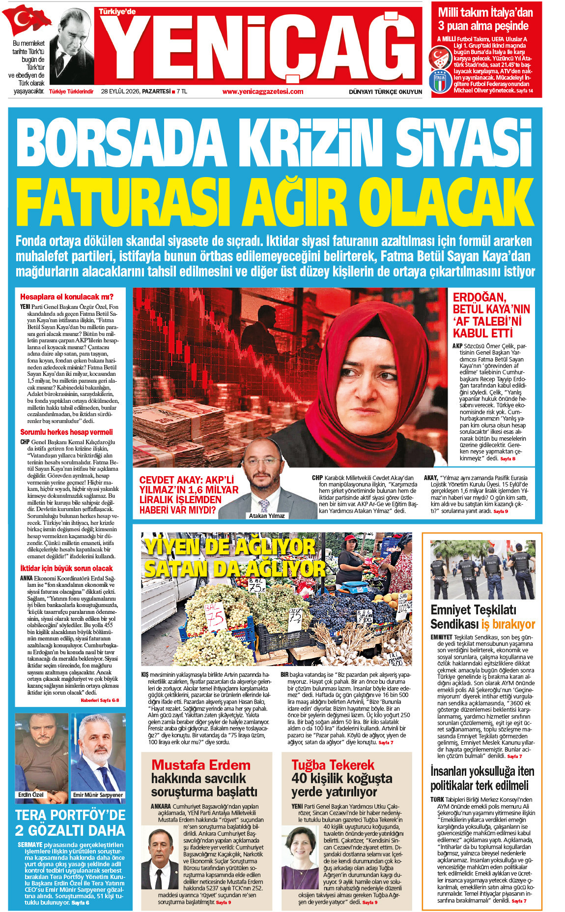 28 Eylül 2026 Pazartesi