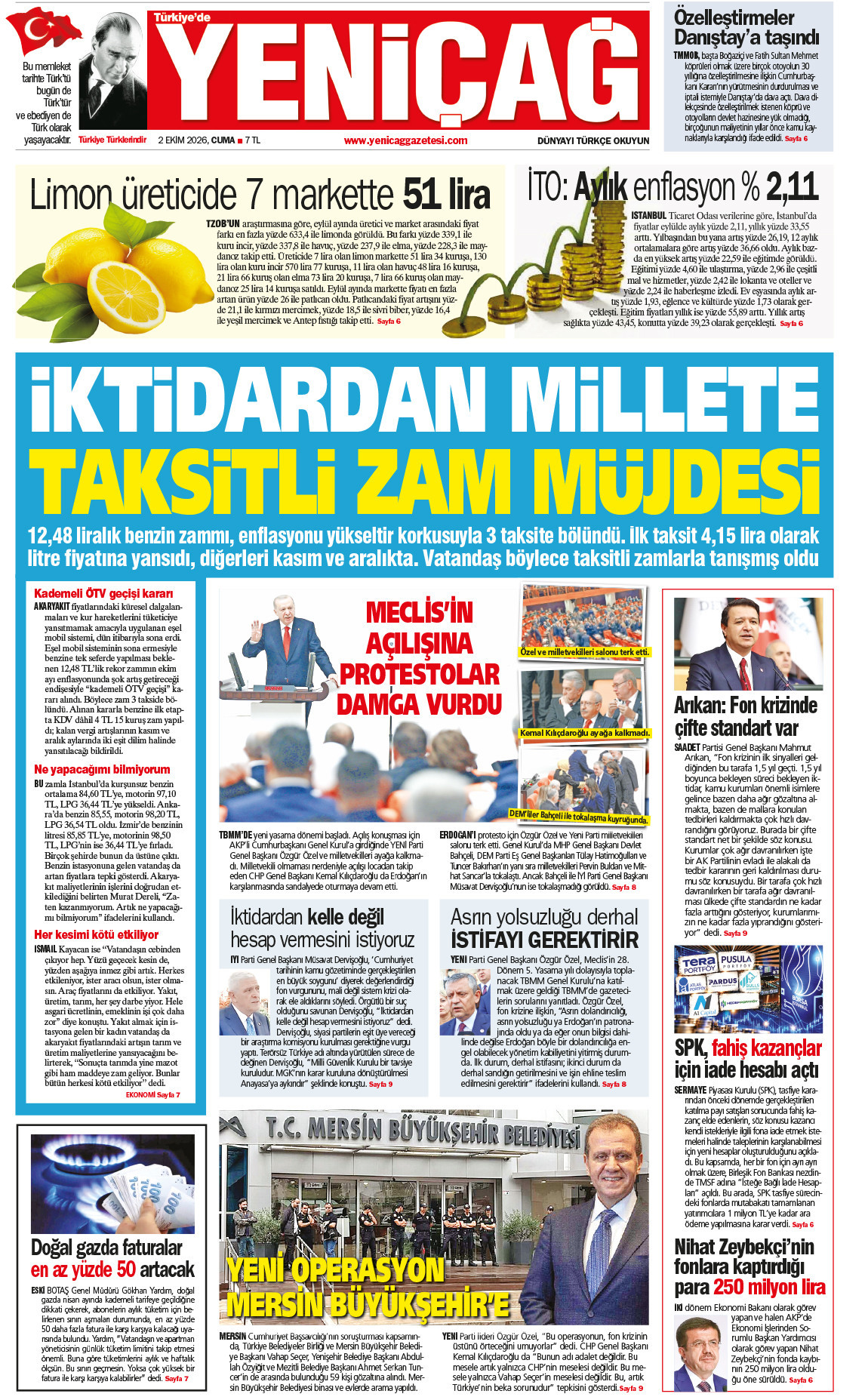 2 Ekim 2026 Cuma
