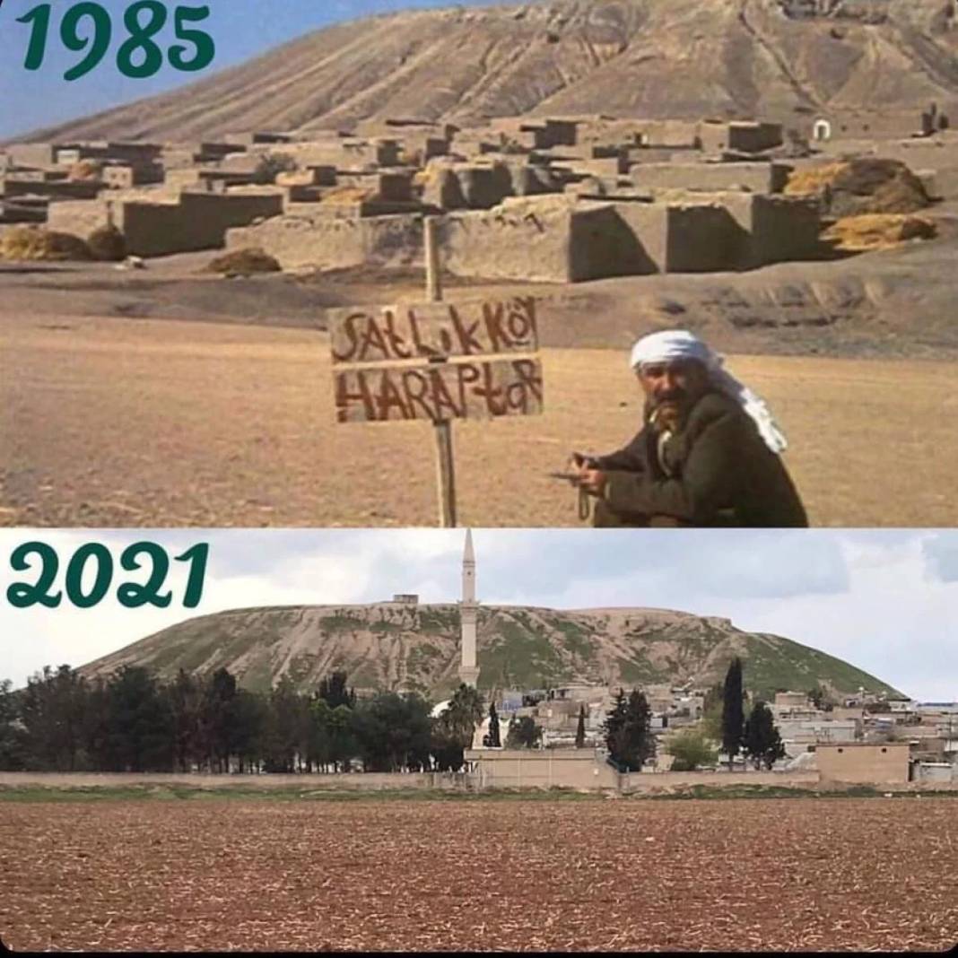 Züğürt Ağa'nın çekildiği köyün son hali ortaya çıktı