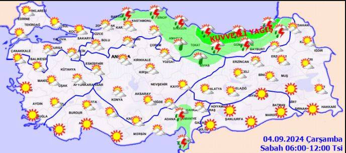 Doğu Karadeniz'de ‘sağanak’ alarmı: 4 il için sarı kodlu uyarı - Resim: 28