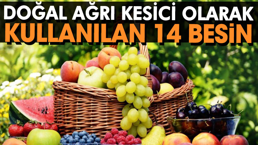 Doğal ağrı kesici olarak kullanılan 14 besin - Resim: 1