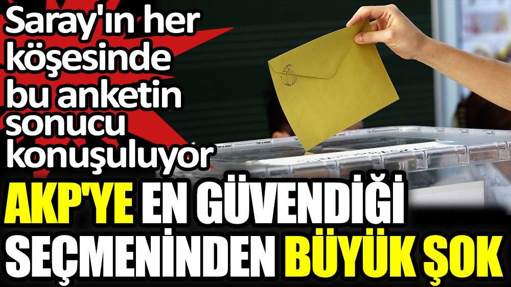 AKP'ye en güvendiği seçmeninden büyük şok - Resim: 1