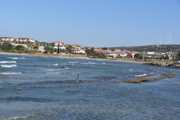 İzmir'de birçok körfezde sular çekildi. Ege teyakkuzda - Resim : 4