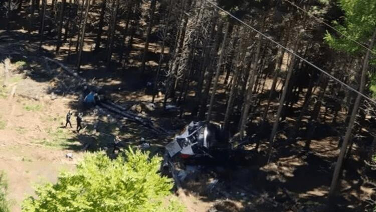 Teleferik faciası. 1500 metreden yere çakıldı - Resim : 1