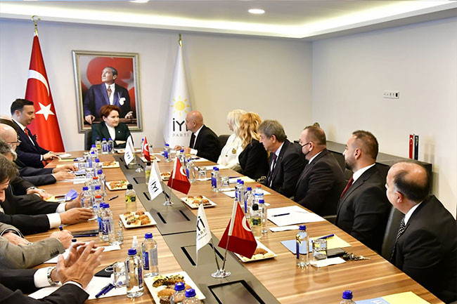 Meral Akşener EDDP heyetini kabul etti - Resim : 3