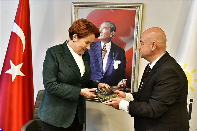 Meral Akşener EDDP heyetini kabul etti - Resim : 4